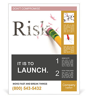 Reduce Risk Poster Template