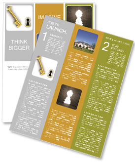 Golden Key Newsletter Template