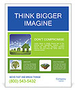Eco House Poster Template