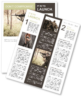 Fighter Newsletter Template