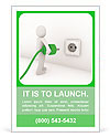 Green Socket Ad Template