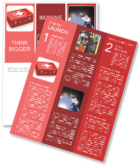 First Aid Kit Newsletter Template