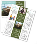 Male Hands Newsletter Template