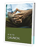 Male Hands Presentation Folder