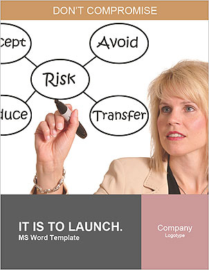 Deal With Risks Word Template - Page 1