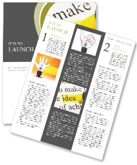 Business Ideas Newsletter Template