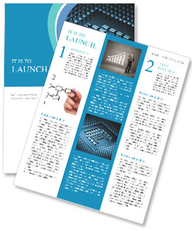 Computer Micro Scheme Newsletter Template