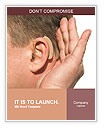 Hearing Aid Word Template