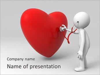 Visit Cardiologist PowerPoint Template