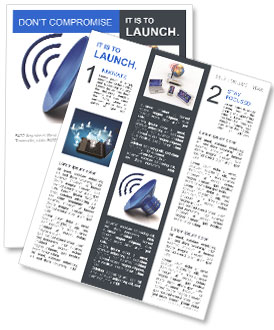 Wi Fi Router Newsletter Template