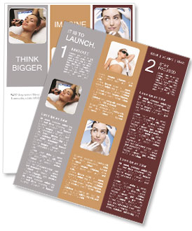 Beautician Procedure Newsletter Template