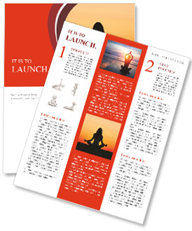 Meditation Newsletter Template