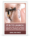 Contact Lenses Ad Template