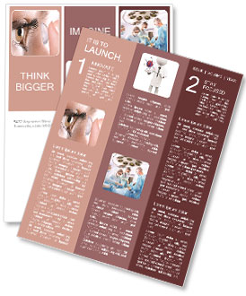Contact Lenses Newsletter Template