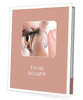 Contact Lenses Presentation Folder