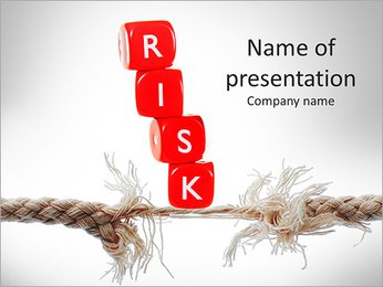 Broken Cord PowerPoint Template