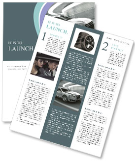 Posh Car Newsletter Template