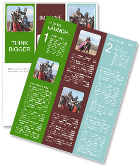 Reconstruction Of Ice Slaughter On April 18, 2010 At Samolva Village, Gdovsky Newsletter Template