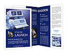 Dual Monitor Ultrasound Scanner - Latest Technology For Medical Imaging Brochure Template