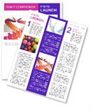 Editable Layered File Of A 3D Vector Abstract Background For Design Projects Newsletter Template