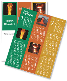 Exploring The Properties And Applications Of Molten Steel Newsletter Template