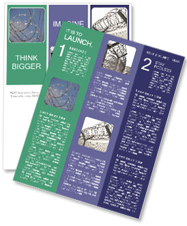 Razor Wire And Barbed Fencing: A Secure Solution For Perimeter Protection Newsletter Template