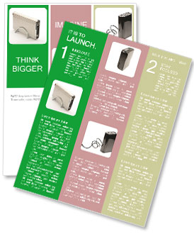 White Background External Hard Disk Case: A Sleek Storage Solution For Your Data Newsletter Template