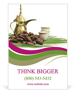 Tee and Dates Ad Template