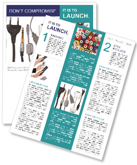 Cables of Digital Devices Newsletter Template