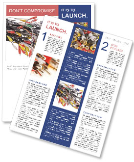 Colorful Cables Newsletter Template