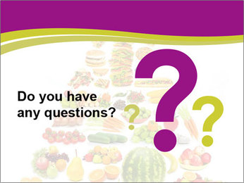 Nutrition Food Pyramid PowerPoint Template
