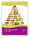 Nutrition Food Pyramid Word Template