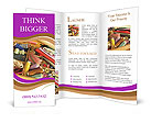 Sewing Utensils on the Table Brochure Template