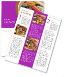 Sewing Utensils on the Table Newsletter Template