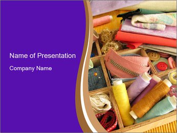 Tailor's Shop PowerPoint Template