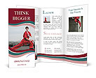 Master in Red Kimono Brochure Template