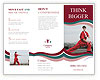 Master in Red Kimono Brochure Template