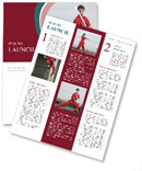 Master in Red Kimono Newsletter Template