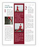 Master in Red Kimono Newsletter Template