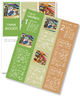 Sewing Utensils Newsletter Template