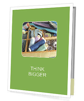 Sewing Utensils Presentation Folder