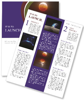 Cosmic Sunset Newsletter Template