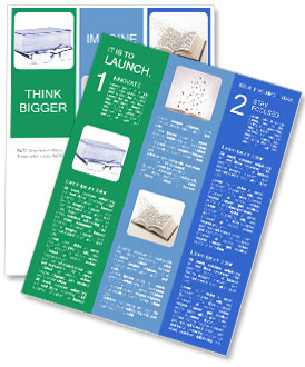 Encyclopedia and Glasses Newsletter Template