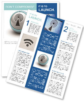 Antenna Icon Newsletter Template