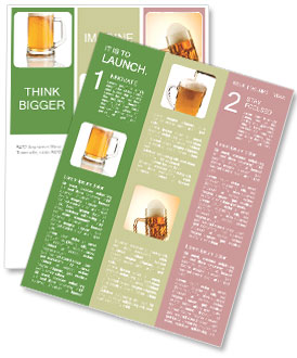 Golden Beer Newsletter Template