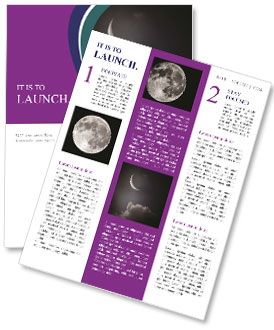 New Moon Newsletter Template