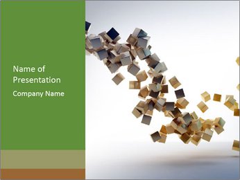 Geometric Wave PowerPoint Template