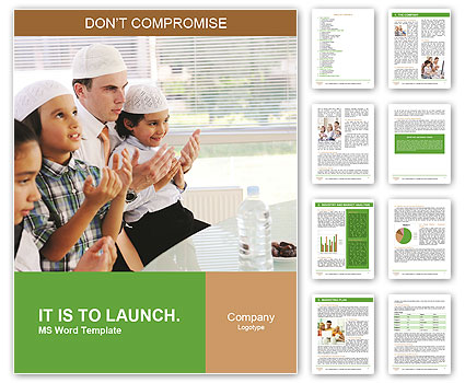 Religious Muslim Family Word Template