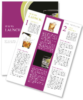 Glass of Gintonic Newsletter Template