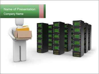 Concept Of Storing And Managing Data: An Overview PowerPoint Template